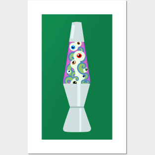 Eyeball Lava Lamp Posters and Art